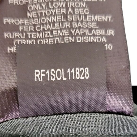 Tibi Dress 2 Dark Green Silk Wrap‎ Cap Sleeve Crepe Pockets Knee-length  Party - Picture 5 of 12